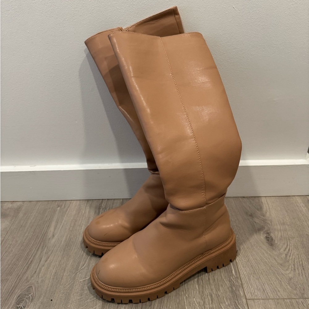 ASOS Tan Knee-High Women's Boots